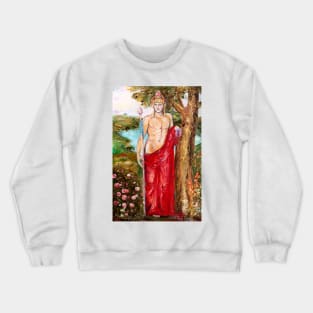 Dionysus With a Jug of Wine Crewneck Sweatshirt